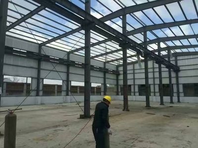 3層鋼結構廠房施工視頻(3層鋼結構廠房施工視頻可能不完全符合三層鋼結構廠房施工過程) 鋼結構異形設計 第4張 3層鋼結構廠房施工視頻(3層鋼結構廠房施工視頻可能不完全符合三層鋼結構廠房施工過程) 鋼結構異形設計 第4張