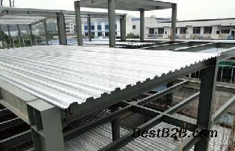 鋼結構樓層板安裝視頻(鋼結構樓層板成本分析) 結構污水處理池施工 第2張 鋼結構樓層板安裝視頻(鋼結構樓層板成本分析) 結構污水處理池施工 第2張