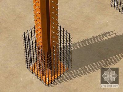鋼結構預埋模板（大跨度建筑預埋件在高層建筑中的應用） 結構地下室施工 第3張