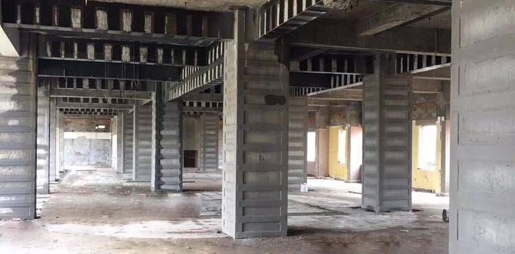 柱包鋼加固節點大樣 裝飾工裝設計 第3張 柱包鋼加固節點大樣 裝飾工裝設計 第3張