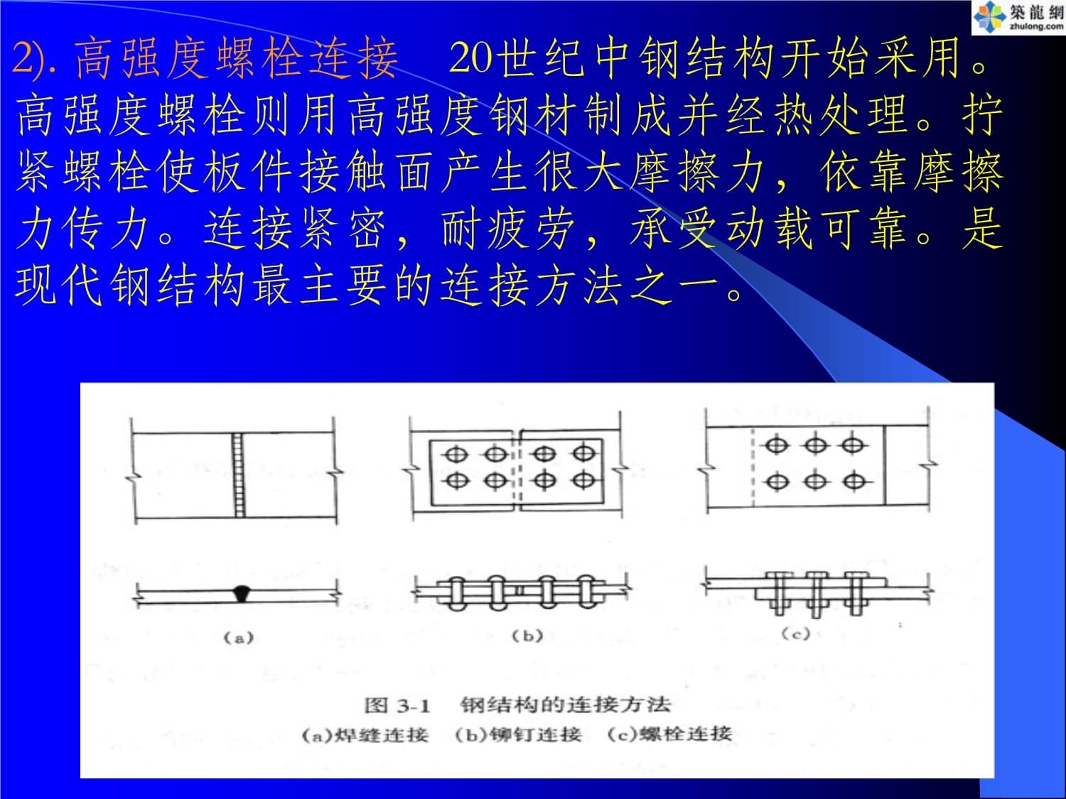 鋼結構的連接包括焊接連接螺栓連接和鉚釘連接(鋼結構的連接) 鋼結構跳臺設計 第1張 鋼結構的連接包括焊接連接螺栓連接和鉚釘連接(鋼結構的連接) 鋼結構跳臺設計 第1張