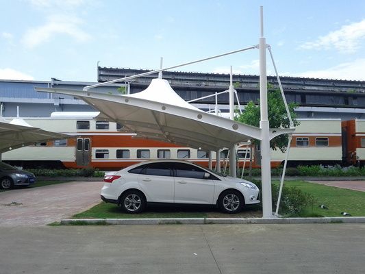 鋼結構汽車車棚制作視頻