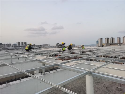 屋頂光伏加固費用標準 鋼結構蹦極設計 第5張 屋頂光伏加固費用標準 鋼結構蹦極設計 第5張