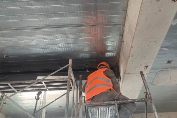 鋼梁加固樓板施工方案(鋼梁上加設混凝土樓板施工方案) 鋼結構門式鋼架施工 第2張 鋼梁加固樓板施工方案(鋼梁上加設混凝土樓板施工方案) 鋼結構門式鋼架施工 第2張