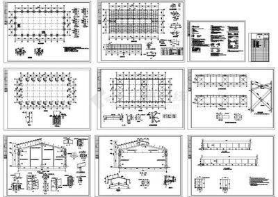 21米跨度鋼結(jié)構(gòu)房屋設(shè)計 結(jié)構(gòu)框架施工 第4張 21米跨度鋼結(jié)構(gòu)房屋設(shè)計 結(jié)構(gòu)框架施工 第4張