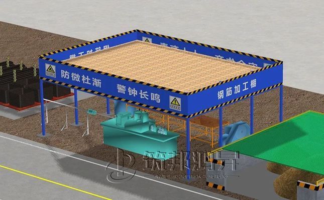 鋼筋加工場防護棚雙層防護高度多少 鋼結構玻璃棧道施工 第1張 鋼筋加工場防護棚雙層防護高度多少 鋼結構玻璃棧道施工 第1張