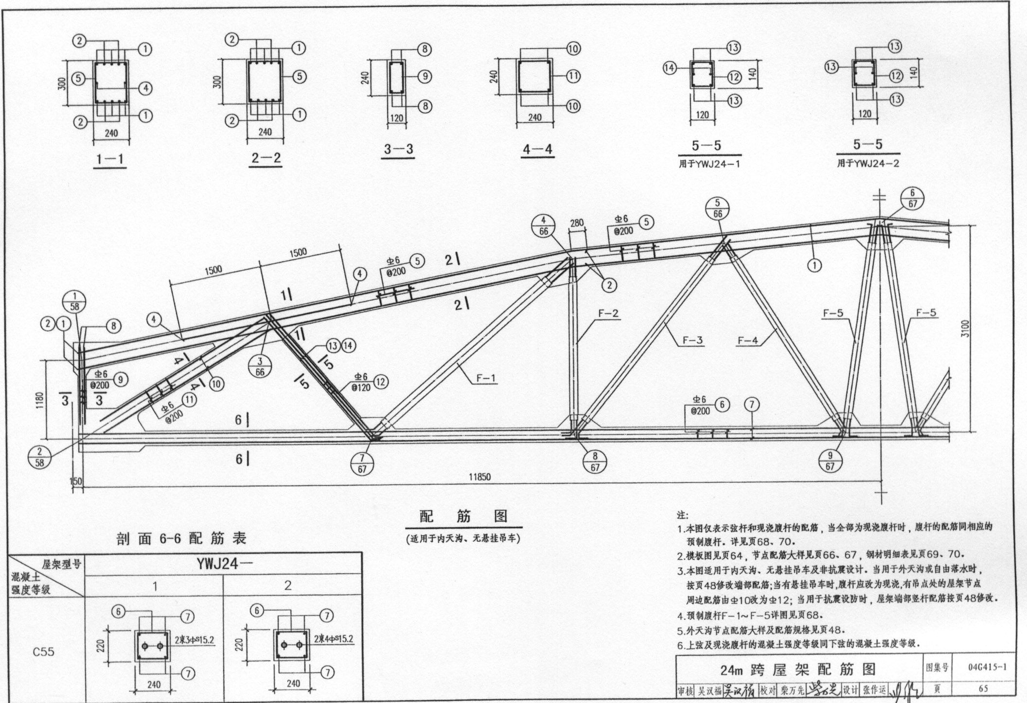 三角形鋼屋架施工圖 結(jié)構(gòu)框架設(shè)計(jì) 第4張 三角形鋼屋架施工圖 結(jié)構(gòu)框架設(shè)計(jì) 第4張