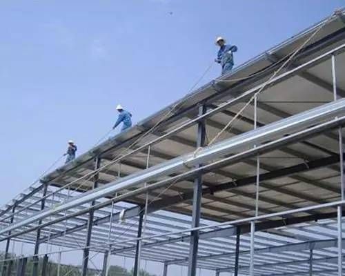 鋼結構廠房的設計重點和難點 鋼結構鋼結構停車場施工 第2張