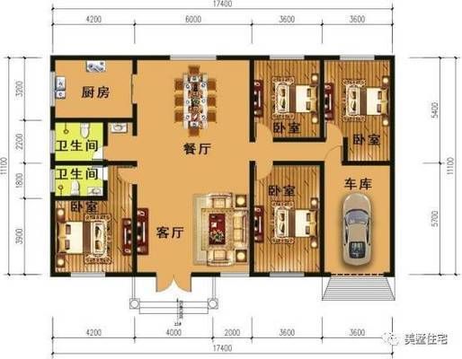 磚混結構的別墅(磚混別墅與鋼結構比較,) 建筑效果圖設計 第4張 磚混結構的別墅(磚混別墅與鋼結構比較,) 建筑效果圖設計 第4張