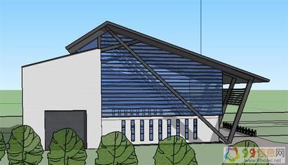 鋼結構建筑效果圖(鋼結構建筑效果圖展示鋼結構建筑的多樣化和功能性) 鋼結構有限元分析設計 第5張 鋼結構建筑效果圖(鋼結構建筑效果圖展示鋼結構建筑的多樣化和功能性) 鋼結構有限元分析設計 第5張