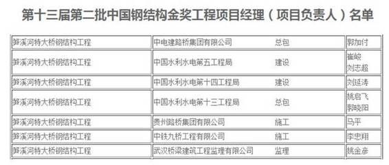 鋼結構金獎名單哪里能查（鋼結構金獎申報流程） 北京網架設計 第5張