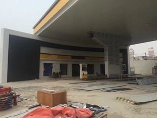 加油站罩棚材質有哪些 結構地下室設計 第5張