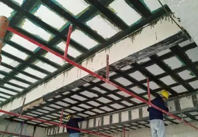 樓板加固碳纖維布加固施工流程圖 結構工業鋼結構設計 第5張 樓板加固碳纖維布加固施工流程圖 結構工業鋼結構設計 第5張
