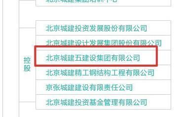 北京城建集團架構（北京城建集團的組織架構）