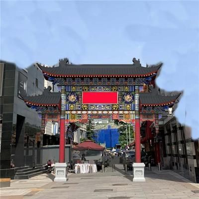 公司鋼結構門樓圖片大全2019 建筑施工圖施工 第5張 公司鋼結構門樓圖片大全2019 建筑施工圖施工 第5張