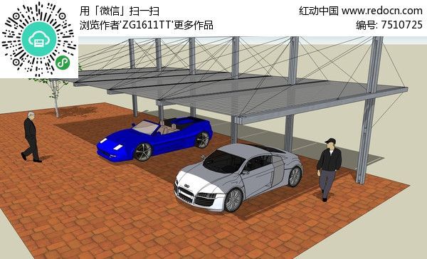 停車(chē)棚圖片效果圖圖片 鋼結(jié)構(gòu)有限元分析設(shè)計(jì) 第2張 停車(chē)棚圖片效果圖圖片 鋼結(jié)構(gòu)有限元分析設(shè)計(jì) 第2張