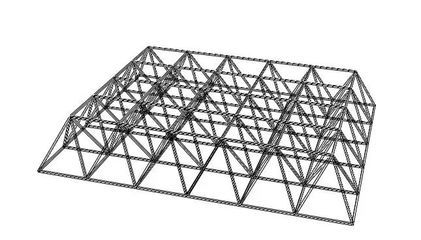桁架模型設計思路(sketchup建模技巧分享) 北京加固施工 第4張 桁架模型設計思路(sketchup建模技巧分享) 北京加固施工 第4張