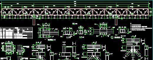 過路桁架的結構圖片 鋼結構門式鋼架施工 第5張 過路桁架的結構圖片 鋼結構門式鋼架施工 第5張