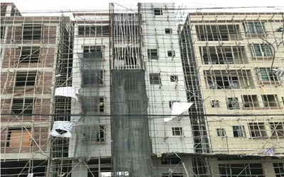 鋼構結構樓房地基找水平