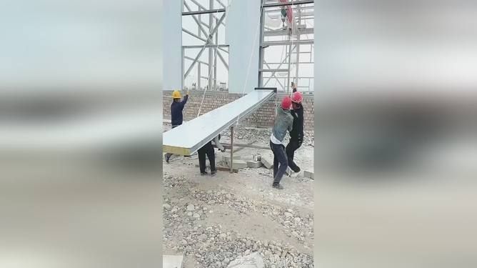 鋼架結構彩鋼房安裝視頻大全圖片 北京加固施工 第4張 鋼架結構彩鋼房安裝視頻大全圖片 北京加固施工 第4張