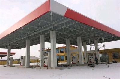 加油站網架除銹刷漆價格 結構工業鋼結構設計 第3張 加油站網架除銹刷漆價格 結構工業鋼結構設計 第3張