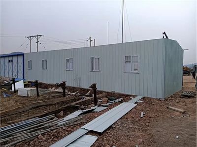 彩鋼房鋼結(jié)構(gòu)搭建圖紙（彩鋼房鋼結(jié)構(gòu)搭建圖紙的網(wǎng)站：土木在線（土木在線）） 結(jié)構(gòu)機(jī)械鋼結(jié)構(gòu)施工 第5張