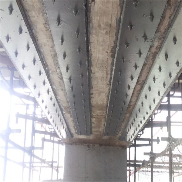 梁粘貼鋼板加固的施工流程（梁底粘貼鋼板加固施工流程） 鋼結構異形設計 第5張
