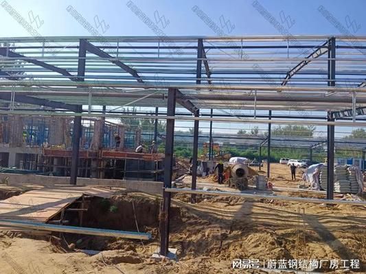 彩鋼鋼結構廠房效果圖（彩鋼鋼結構廠房裝修效果圖） 建筑方案施工 第5張