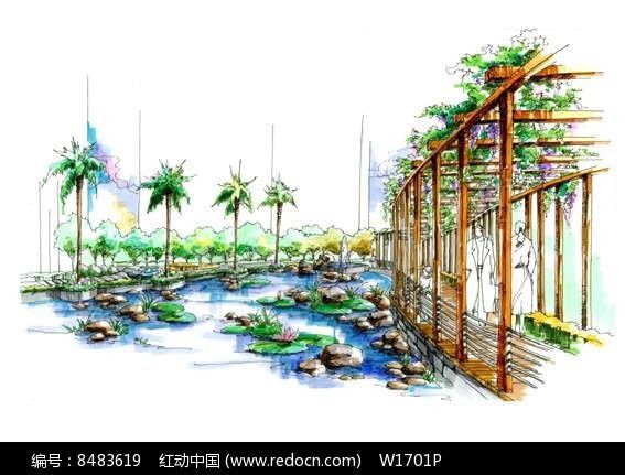 景觀廊架手繪效果圖(景觀廊架手繪作品集欣賞景觀廊架手繪效果圖素材) 鋼結(jié)構(gòu)有限元分析設(shè)計 第2張 景觀廊架手繪效果圖(景觀廊架手繪作品集欣賞景觀廊架手繪效果圖素材) 鋼結(jié)構(gòu)有限元分析設(shè)計 第2張