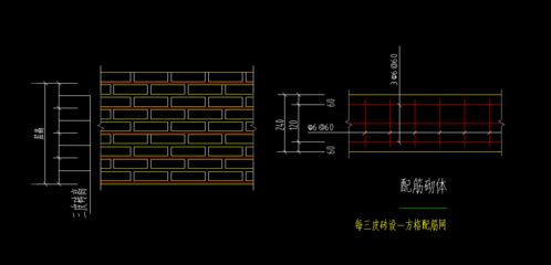 砌體墻怎么加鋼筋圖片(“砌體墻怎么加鋼筋圖片”是一種常見的加固方法以供參考) 結構工業鋼結構施工 第4張 砌體墻怎么加鋼筋圖片(“砌體墻怎么加鋼筋圖片”是一種常見的加固方法以供參考) 結構工業鋼結構施工 第4張