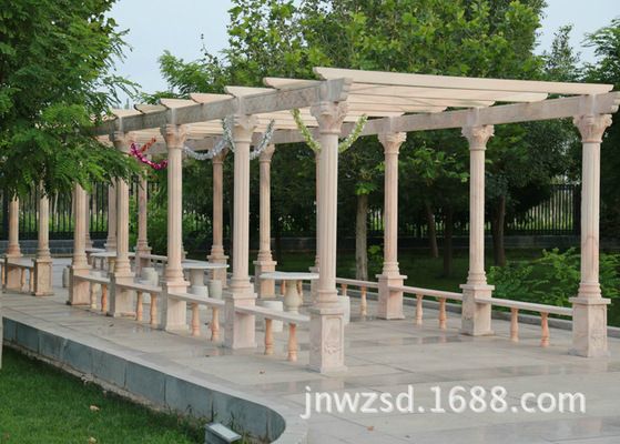 景觀廊架平面圖片（景觀廊架平面圖片展示）