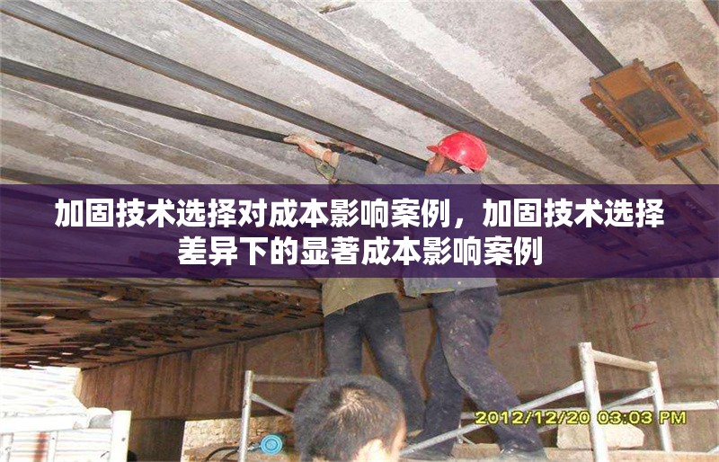 加固技術(shù)選擇對成本影響案例，加固技術(shù)選擇差異下的顯著成本影響案例 行業(yè)新聞
