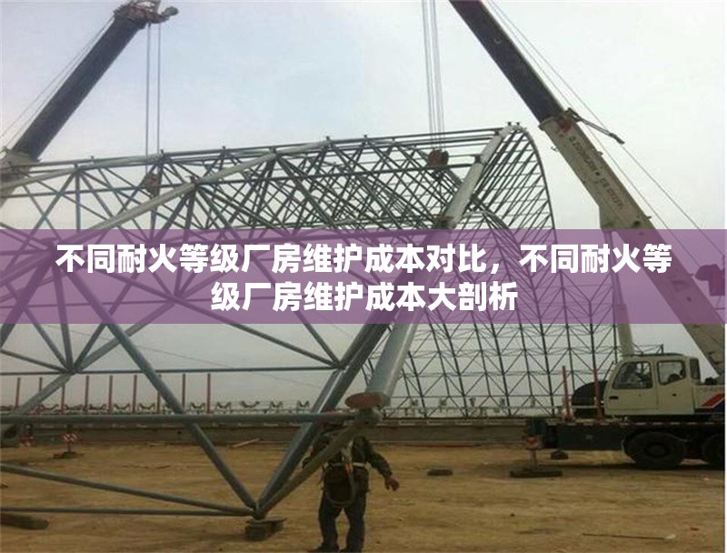不同耐火等級廠房維護成本對比，不同耐火等級廠房維護成本大剖析