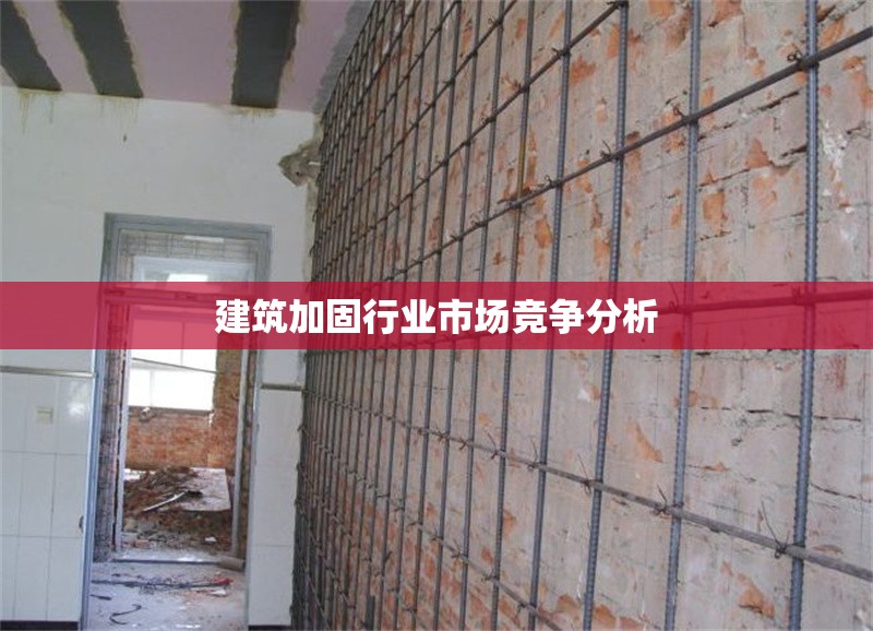 建筑加固行業(yè)市場(chǎng)競(jìng)爭(zhēng)分析