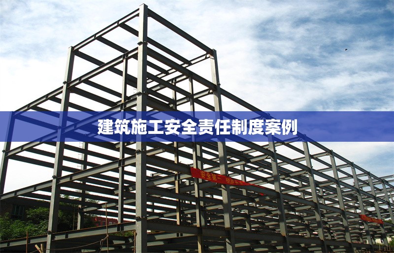 建筑施工安全責(zé)任制度案例