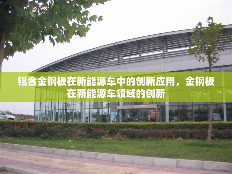 鋁合金鋼板在新能源車中的創(chuàng)新應(yīng)用，金鋼板在新能源車領(lǐng)域的創(chuàng)新 行業(yè)新聞 第1張