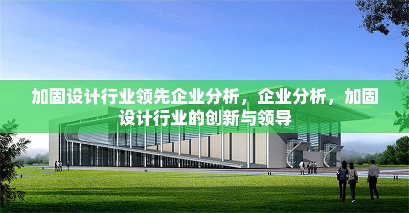 加固設計行業領先企業分析，企業分析，加固設計行業的創新與領導 行業新聞 第1張