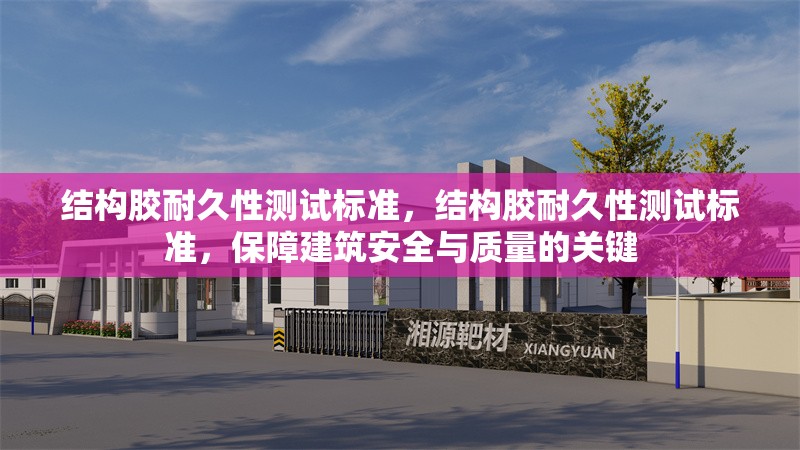 結構膠耐久性測試標準，結構膠耐久性測試標準，保障建筑安全與質量的關鍵 行業新聞 第1張
