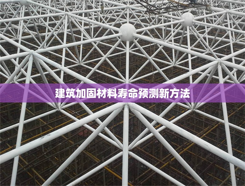 建筑加固材料壽命預(yù)測新方法 行業(yè)新聞 第1張
