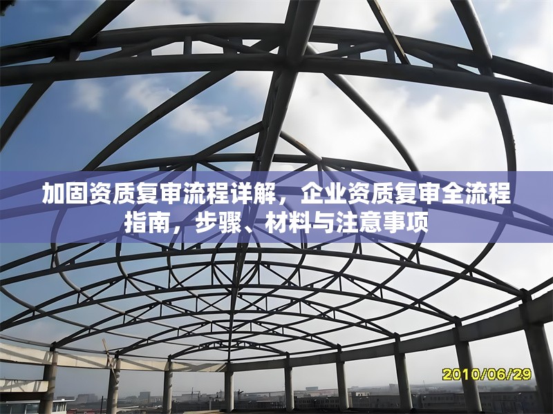 加固資質復審流程詳解，企業資質復審全流程指南，步驟、材料與注意事項 行業新聞 第1張