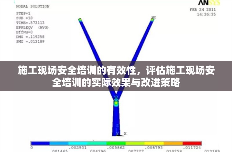 施工現場安全培訓的有效性，評估施工現場安全培訓的實際效果與改進策略