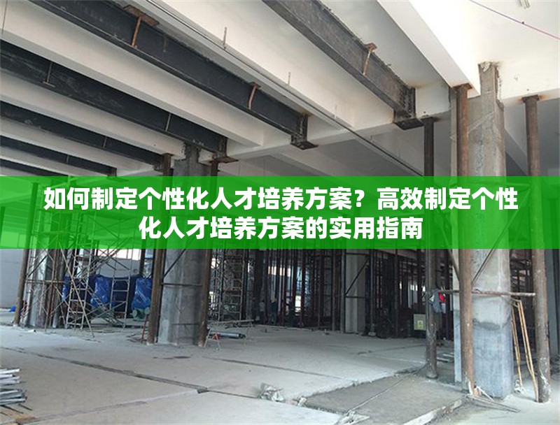如何制定個性化人才培養(yǎng)方案？高效制定個性化人才培養(yǎng)方案的實用指南