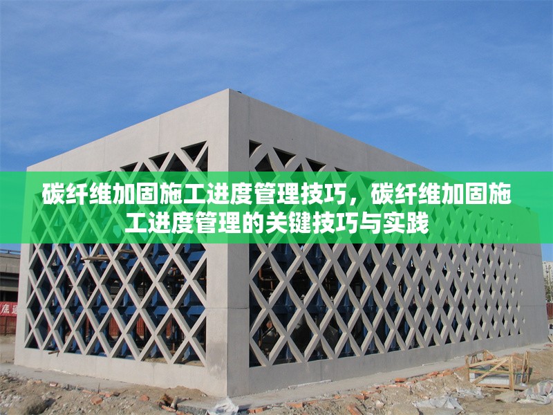 碳纖維加固施工進度管理技巧，碳纖維加固施工進度管理的關鍵技巧與實踐 行業新聞 第1張
