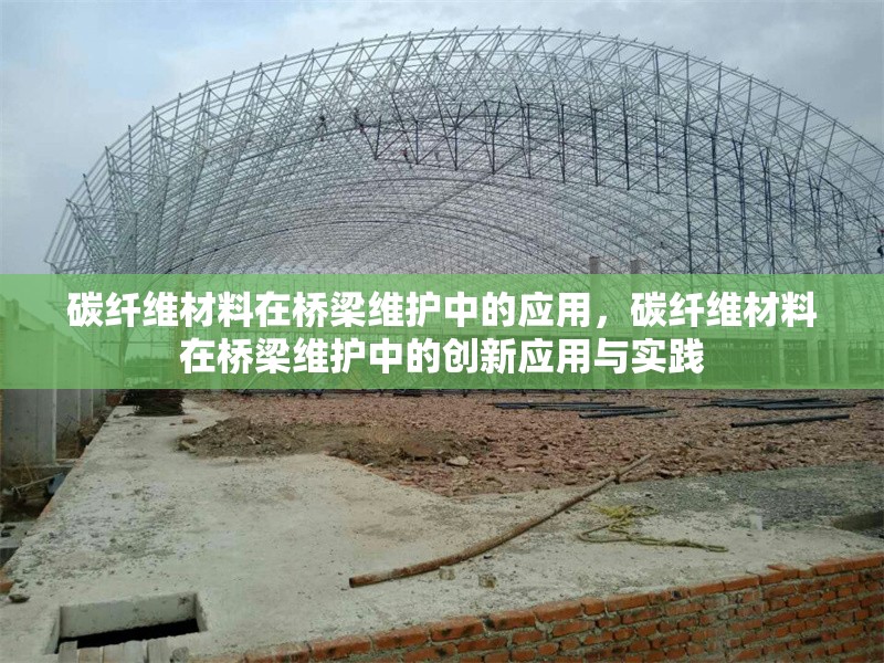 碳纖維材料在橋梁維護中的應用，碳纖維材料在橋梁維護中的創新應用與實踐 行業新聞