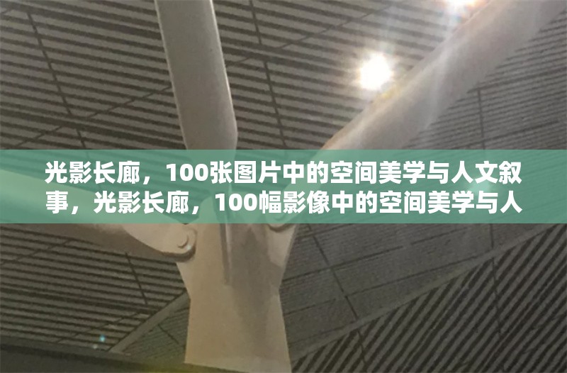 光影長(zhǎng)廊，100張圖片中的空間美學(xué)與人文敘事，光影長(zhǎng)廊，100幅影像中的空間美學(xué)與人文敘事