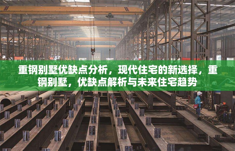 重鋼別墅優缺點分析，現代住宅的新選擇，重鋼別墅，優缺點解析與未來住宅趨勢