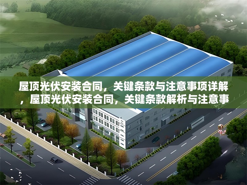 屋頂光伏安裝合同，關(guān)鍵條款與注意事項詳解，屋頂光伏安裝合同，關(guān)鍵條款解析與注意事項指南