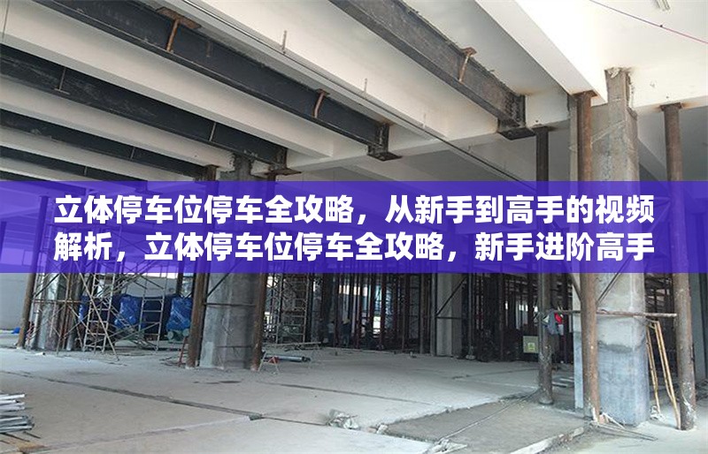 立體停車位停車全攻略，從新手到高手的視頻解析，立體停車位停車全攻略，新手進(jìn)階高手 行業(yè)新聞