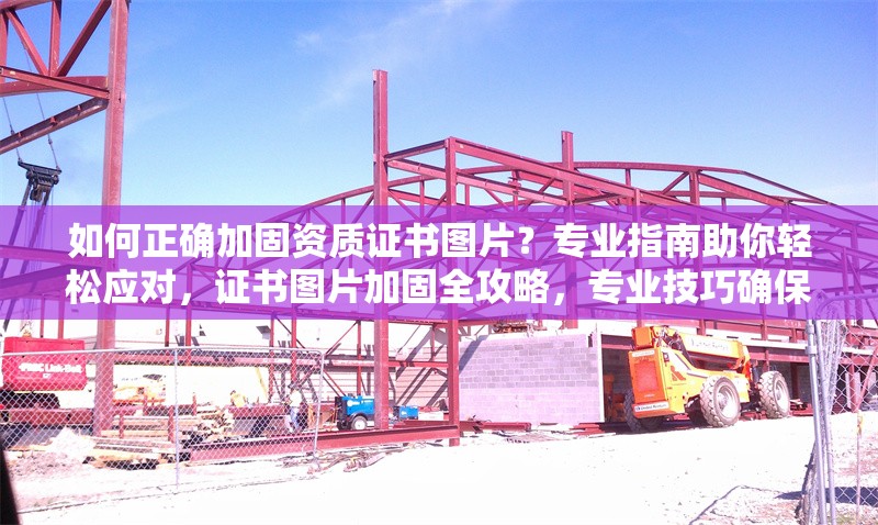 如何正確加固資質證書圖片？專業指南助你輕松應對，證書圖片加固全攻略，專業技巧確保