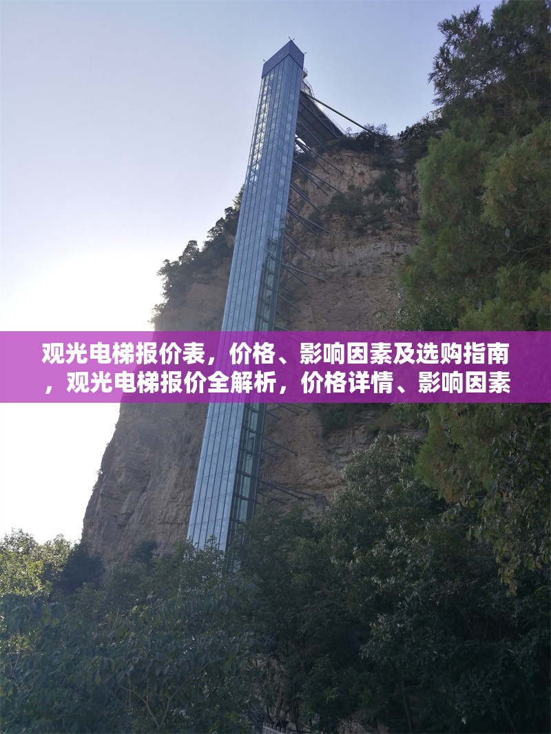 觀光電梯報價表，價格、影響因素及選購指南，觀光電梯報價全解析，價格詳情、影響因素與選購要點